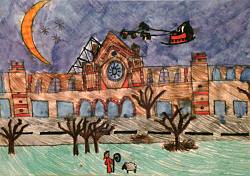 Winning Christmas card design