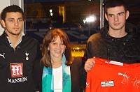 Lynne Featherstone and Hossam Ghaly launching new football scheme for local kids