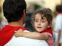 Photo of father and child