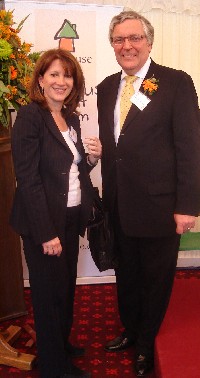 With Lord Clement-Jones at the Treehouse Trust birthday