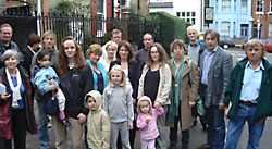 Lynne Featherstone MP meeting residents of Stanhope Road and Claremont Road to discuss their parking issues