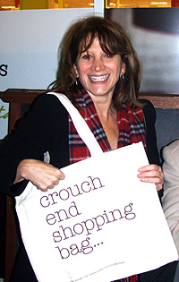 Lynne Featherstone MP and the Crouch End Shopping Bag