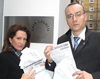 Lynne Featherstone MP and Cllr Neil Williams petition Arts Council over Jacksons Lane Community Centre