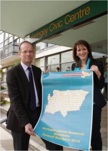 Manifesto launch with Robert Gorrie and Lynne Featherstone