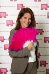 Lynne Featherstone MP at ‘wear it pink’ parliamentary event