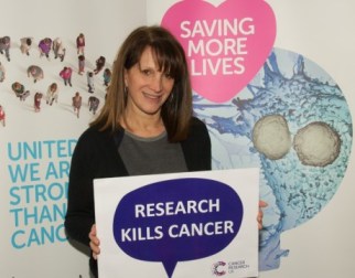 Lynne Featherstone MP at the Cancer Research UK Citizen Scientist event. 