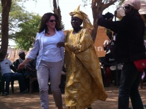 Dancing - well trying!