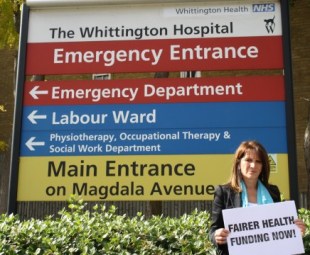Lynne Featherstone MP calls for fairer health funding for Haringey