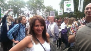 Lynne Featherstone MP on the People’s Climate March, London
