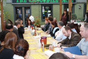  Lynne Featherstone MP meets with over 20 local traders to discuss the issues they face due to Haringey Council’s poorly planned road works.